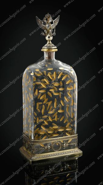 «SHTOF» OU CARAFE À VODKA.
Par FABERGÉ, Saint-Pétersbourg,...