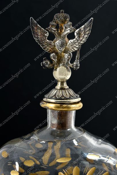 «SHTOF» OU CARAFE À VODKA.
Par FABERGÉ, Saint-Pétersbourg,...