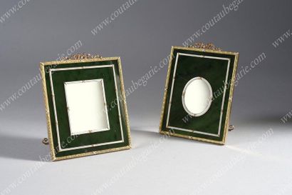 CADRE POUR PHOTOGRAPHIE.
Par FABERGÉ, Saint-Pétersbourg,...