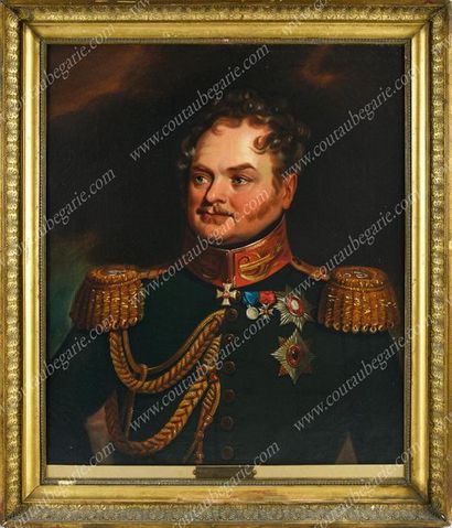 ÉCOLE RUSSE DU XIXe SIÈCLE.

Portrait du...