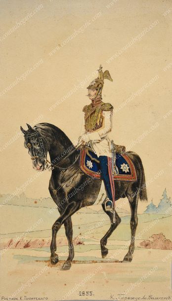 Ecole russe du XIXe siecle.

Portrait d'un...