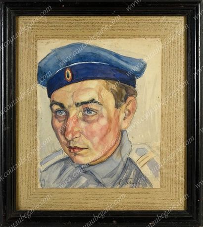 POPOV Constantin Alexandrovitch (1922- ?).

Portrait...
