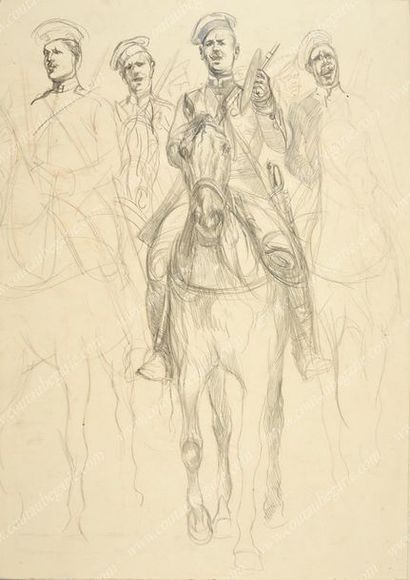 ATTRIBUÉ À ÉDOUARD DETAILLE (1848-1912).

Musique...