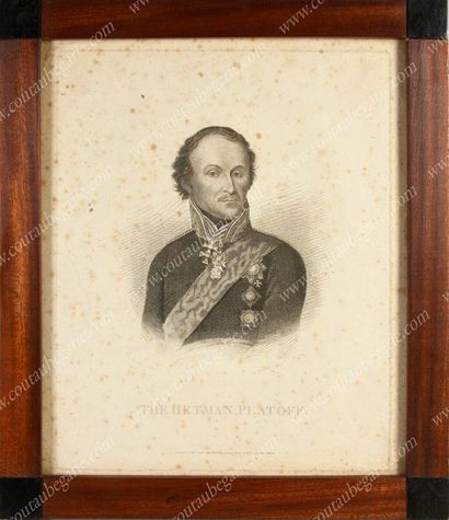 PLATOFF Matvieff (1753-1818).

Gravure anglaise...