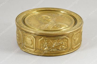 PLATOFF Matvieff (1753-1818).

Boîte commémorative,...