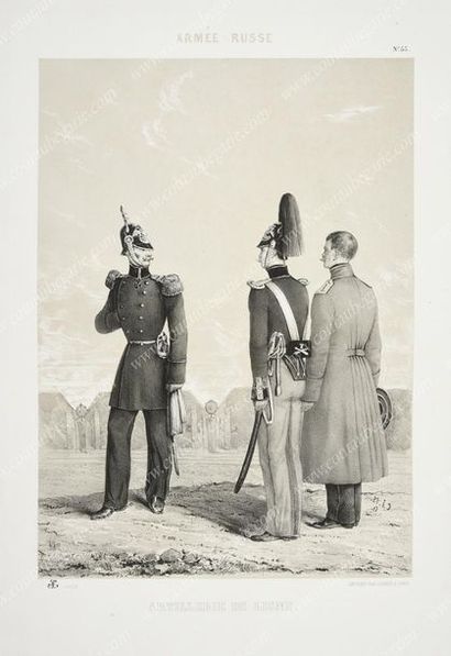 ÉCOLE ÉTRANGÈRE

L'armée russe sous l'empereur...