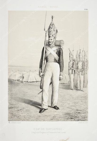 ÉCOLE ÉTRANGÈRE

L'armée russe sous l'empereur...