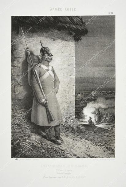 ÉCOLE ÉTRANGÈRE

L'armée russe sous l'empereur...