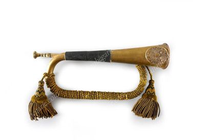 CLAIRON D'INFANTERIE.
En cuivre, appliqué...