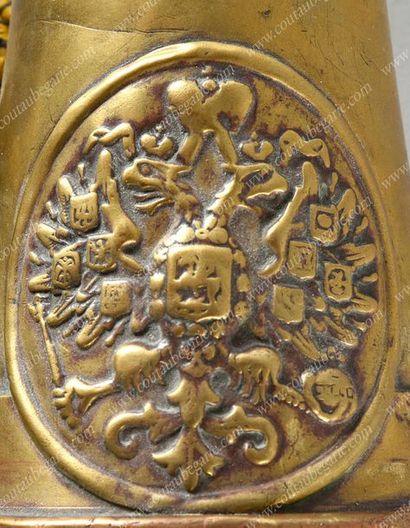 CLAIRON D'INFANTERIE.
En cuivre, appliqué...