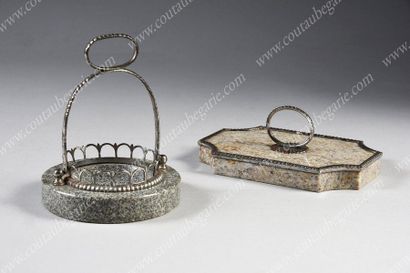 VIDE-POCHE CENDRIER DE BUREAU.
De forme ronde,...