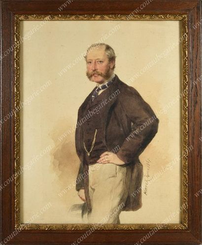 Ecole Italienne du XIXe siècle.

Portraits...