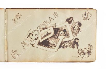 ALBUM AMICORUM
DE LA PRINCESSE TATIANA GAGARINE...