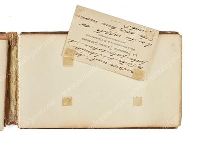 ALBUM AMICORUM
DE LA PRINCESSE TATIANA GAGARINE...