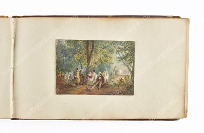 ALBUM AMICORUM
DE LA PRINCESSE TATIANA GAGARINE...