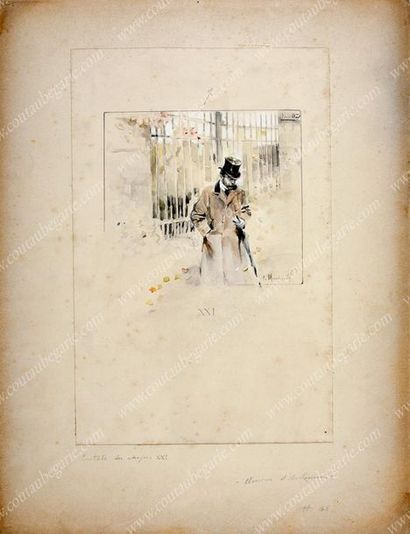 MACCHIATI Serafino (1861-1916).

Homme se...
