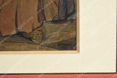 ÉCOLE RUSSE DU XXe SIÈCLE.

Le tsar Saltan.
Gouache...