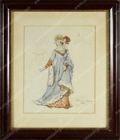 BENOIT Alexandre (1870-1960).

Projet de...