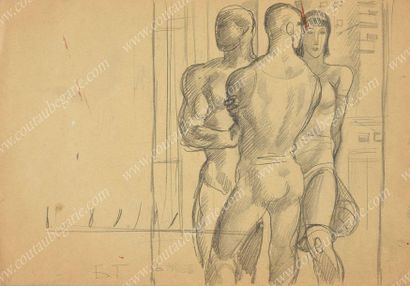 TALBERG Boris Alexandrovitch (1930-1984).

Étude...