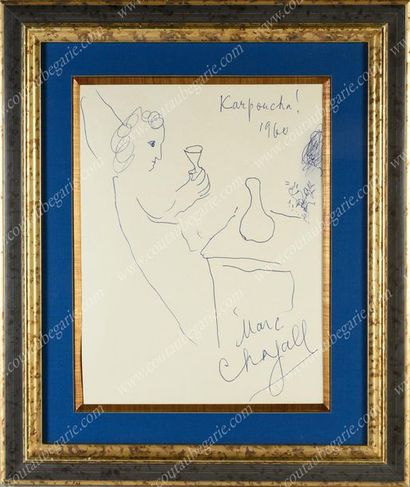 CHAGALL Marc, né Moïche Zakharovitch Chagalov...