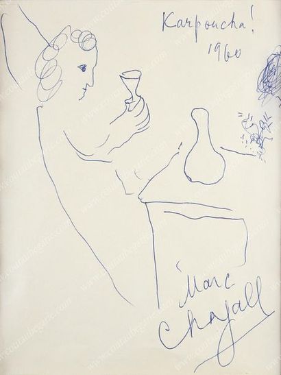 CHAGALL Marc, né Moïche Zakharovitch Chagalov...