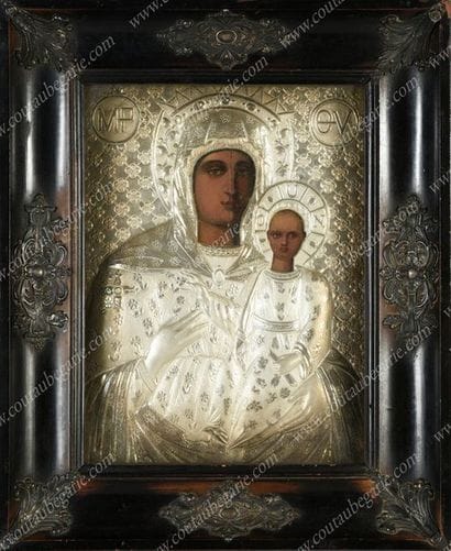 ICÔNE DE LA SAINTE VIERGE DE SMOLENSK
ET...