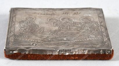 ICÔNE DE LA MISE AU TOMBEAU DU CHRIST.
En...