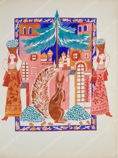 POUCHKINE A. S.
Conte du Tsar Saltan, publié...