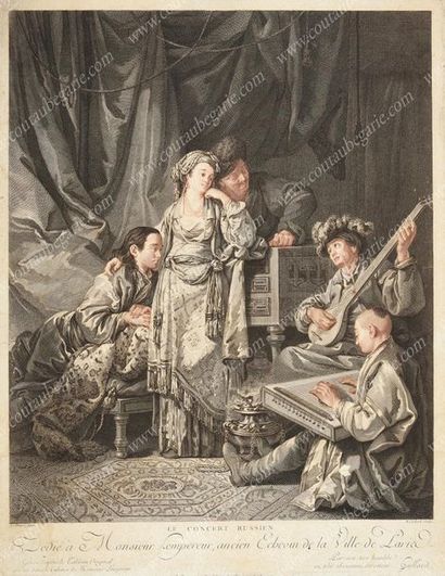 GAILLARD René (1719 ?-1790).

Le Concert...
