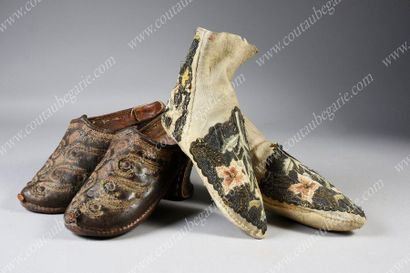PAIRE DE CHAUSSURES HAUTES D'EXTÉRIEUR DE...
