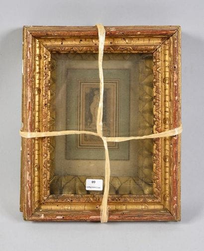 Set of two frames. 

Italy, 18th and 19th...