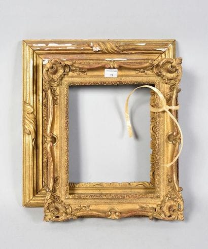 Set of two Louis XV and Louis XVI style ...