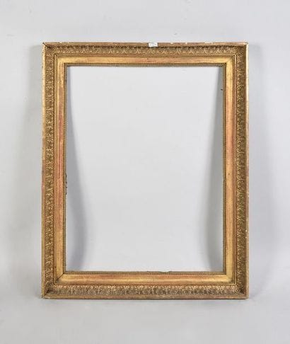 Double-throated frame with palmette decoration.

Empire...
