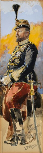 VESIN Jaroslav (1860-1915).
King Ferdinand...