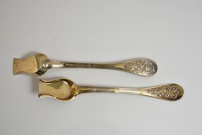 GOLDEN SALT PELLE, OF THE TABLE SERVICE OF...