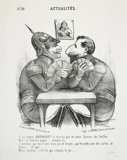 NAPOLEON III AND THE DEFEAT OF SEDAN]. 
...