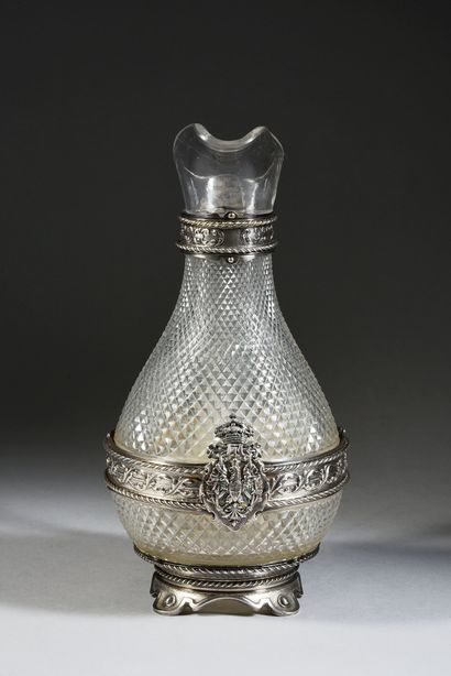 ORANGEADE CARAFE,
WITH THE COAT OF ARMS OF...