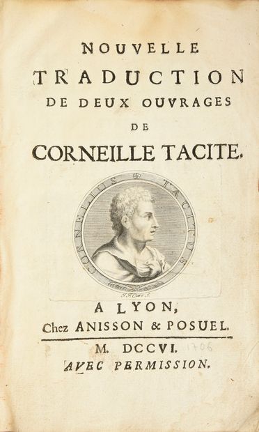 [LIBRARY OF PHILIPPE V OF SPAIN]. 
 TACITUS...