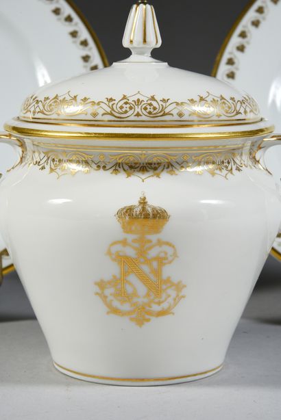 SERVICE OF EMPEROR NAPOLEON III, IMPERIAL...