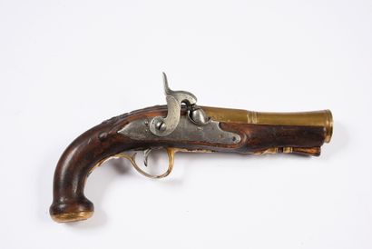TRANSFORMED SILEX PERCUSSION TRAVEL PISTOL.
Octagonal...