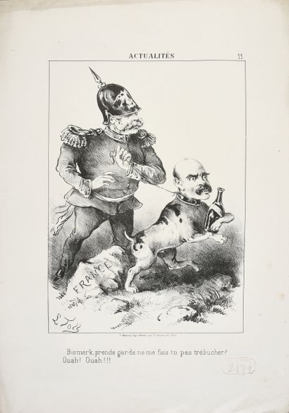 NAPOLEON III AND THE DEFEAT OF SEDAN]. 
...