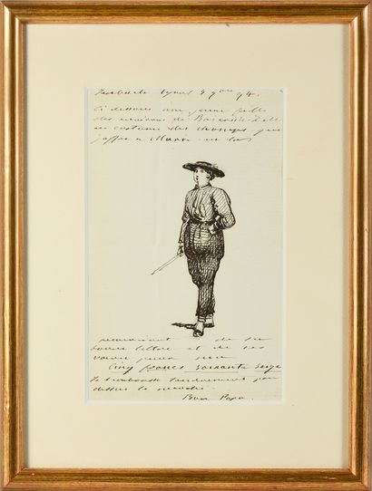 JOINVILLE François prince de (1818-1900).
Portrait...