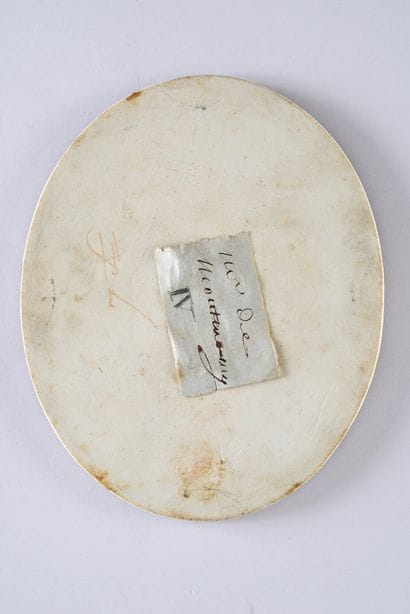 PAIR OF LARGE MEDALLIONS REPRESENTING KING...