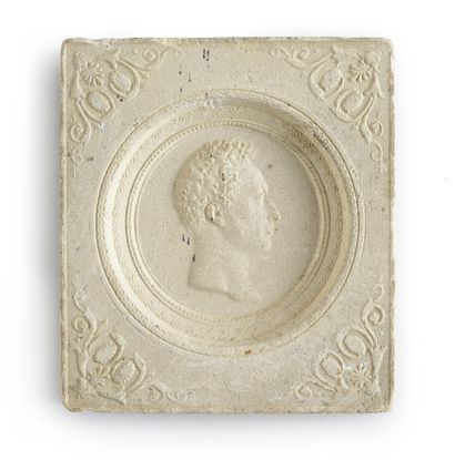 ROYAL FAMILY OF FRANCE.
Set of five plaster...