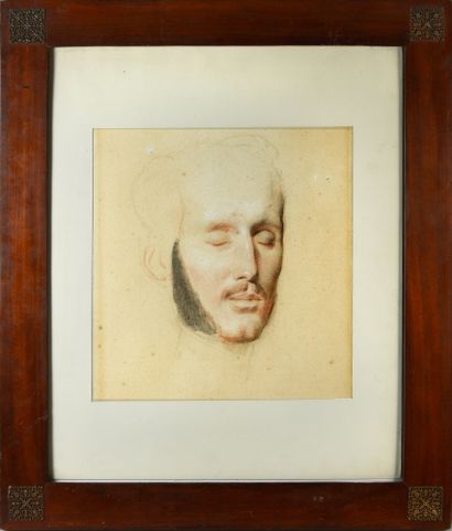 SCHEFFER Ary (1795-1858).
Mortuary face of...
