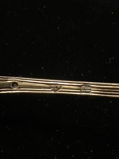 GOLDEN SALT PELLE, OF THE TABLE SERVICE OF...