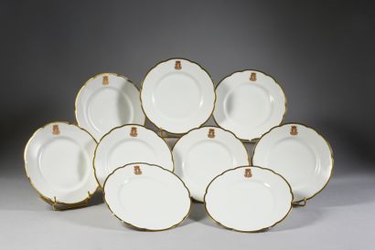 TABLE SERVICE OF THE DUKE OF NEMOURS,
DAMON,...