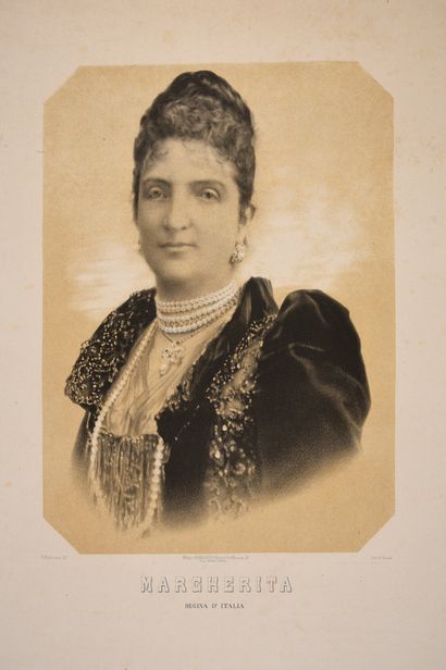 Ecole Italienne du XIXe siècle.
Portrait...