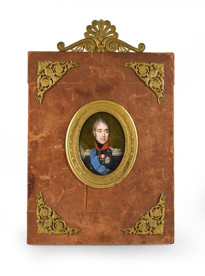 SAINT Daniel (1778-1847).
Portrait of King...