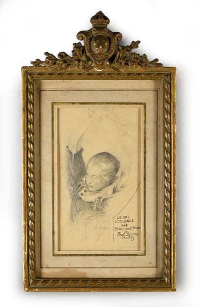 École française du XIXe siècle.
Saint Hubert...
